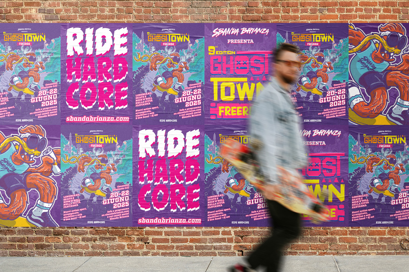 @Davide Viganò GhostTown 25 posters Sbanda Brianza